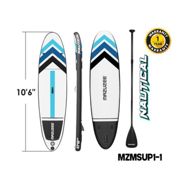 پدل بورد بادی مازوزی Mazuzee MZMSUP 10'6" Inflatable SUP