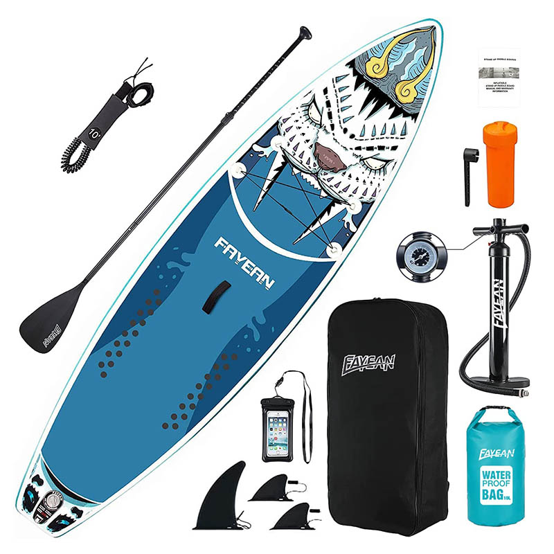 fayean-tiger-106-inflatable-sup-01 پدل بورد فایین Fayean SUP-Tiger 10.6
