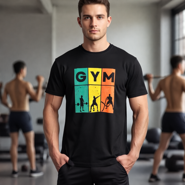 تیشرت مردانه دیلان طرح جیم استایلز - DYLAN Gym Styles Men's T-shirt
